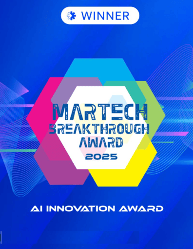 AI Innovation Award from MARTECH
